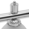 Бильярдный светильник Элисон 6 плафонов (серебристый)