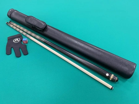Кий Корона 8-ми перьевая двухсоставной (пламенный эбен, граб)